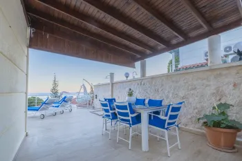 Unobstructed sea view villa in Kalamar Kalkan